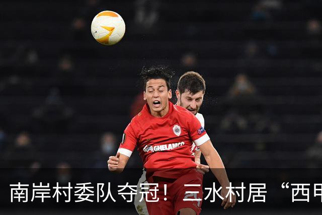 南岸村委队夺冠！三水村居“西甲”燃情落幕